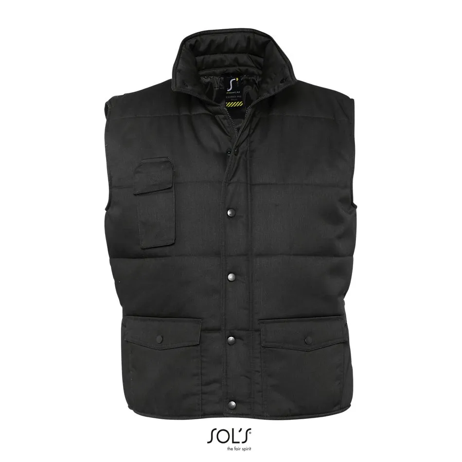 Chaleco De Trabajo SOL'S EQUINOX PRO GRIS OSCURO