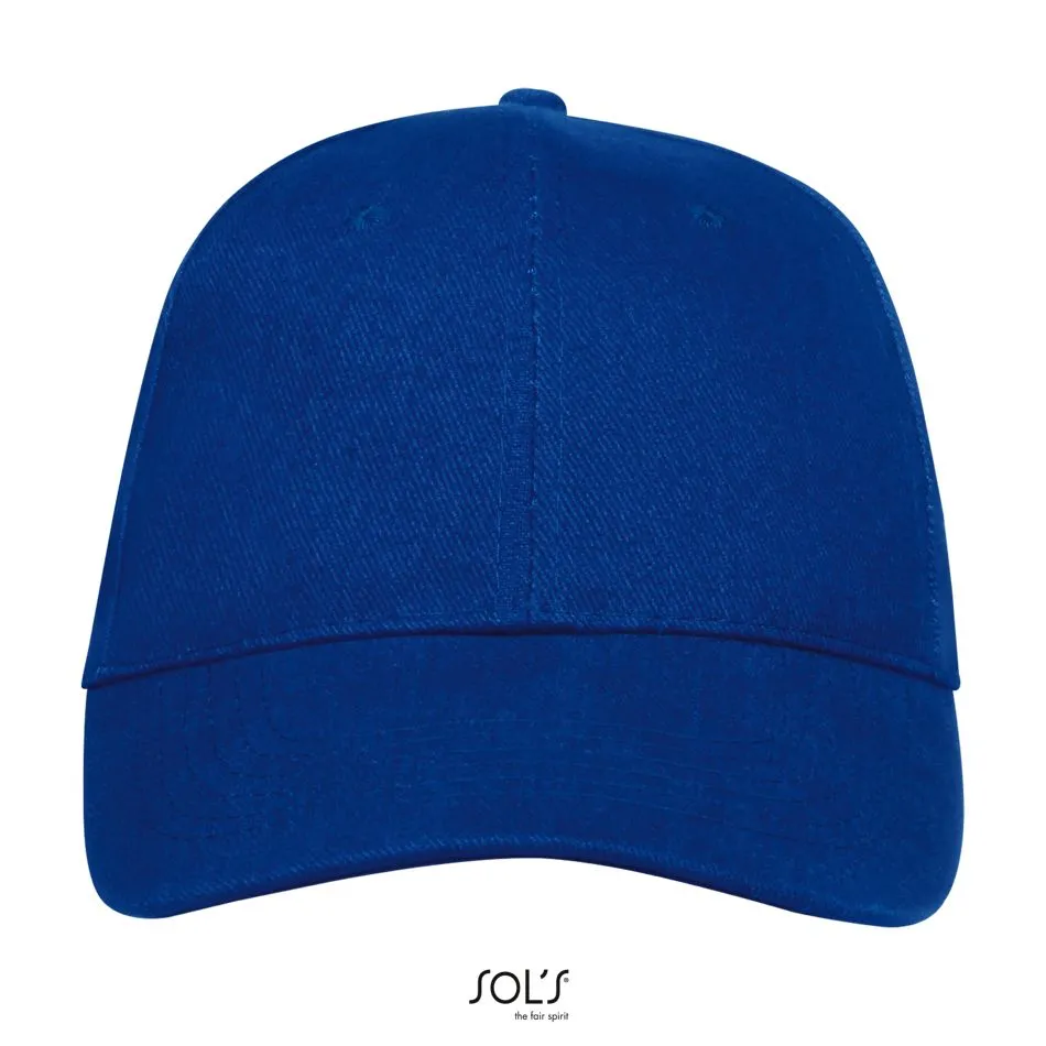 Gorra 6 Paneles SOL'S BUFFALO AZUL ROYAL