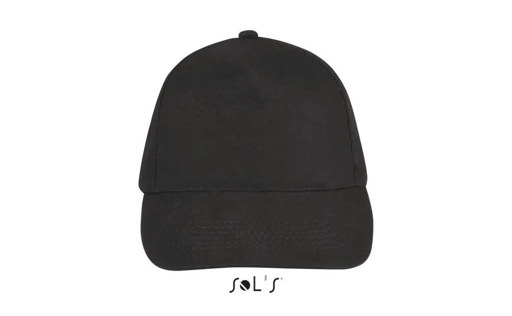 Gorra 5 Paneles SOL'S SUNNY GRIS OSCURO