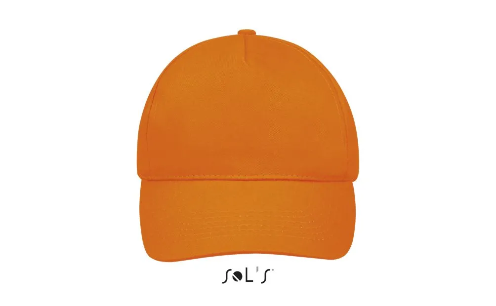 Gorra 5 Paneles SOL'S SUNNY NARANJA