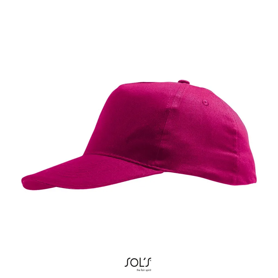 Gorra Niño 5 Paneles SOL'S SUNNY KIDS FUCSIA