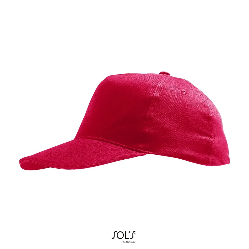 Gorra Niño 5 Paneles SOL'S SUNNY KIDS ROJO