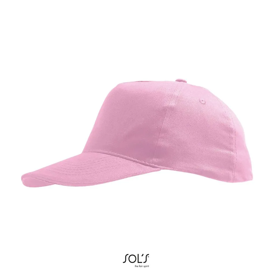 Gorra Niño 5 Paneles SOL'S SUNNY KIDS ROSA