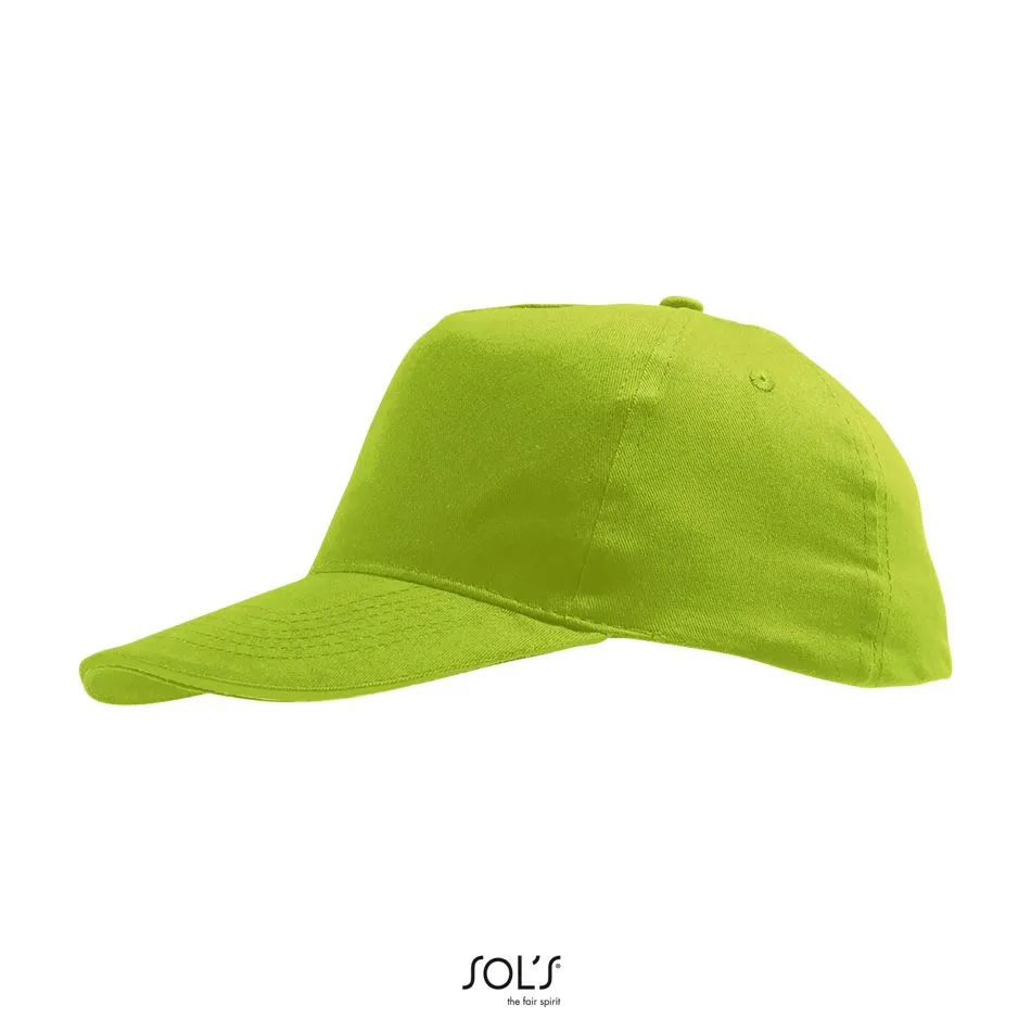 Gorra Niño 5 Paneles SOL'S SUNNY KIDS VERDE MANZANA