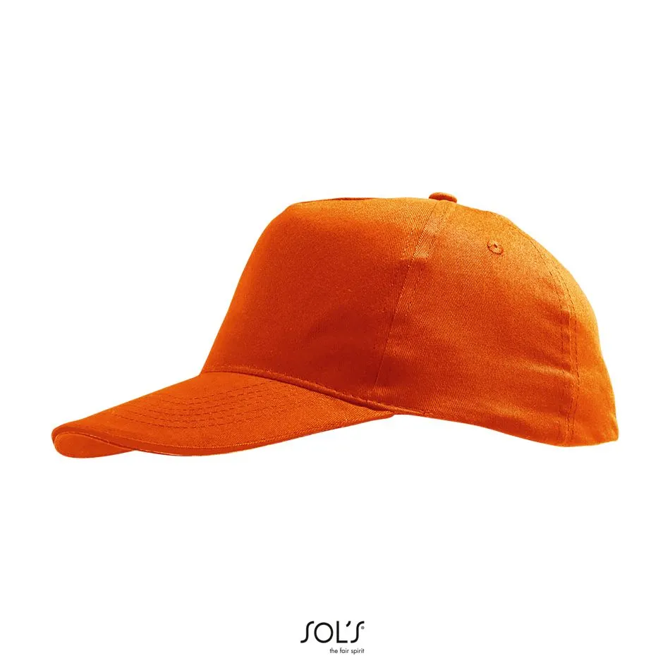Gorra Niño 5 Paneles SOL'S SUNNY KIDS NARANJA