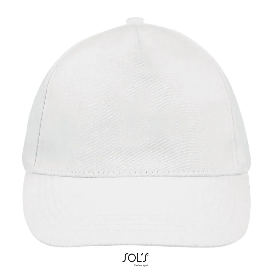 Gorra De 5 Paneles SOL'S BUZZ BLANCO