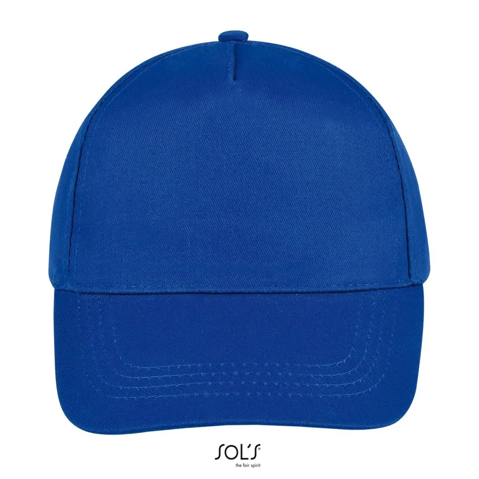 Gorra De 5 Paneles SOL'S BUZZ AZUL ROYAL