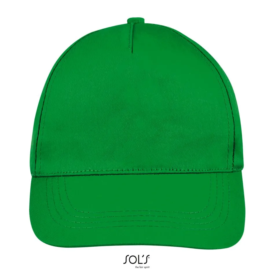 Gorra De 5 Paneles SOL'S BUZZ VERDE PRADERA