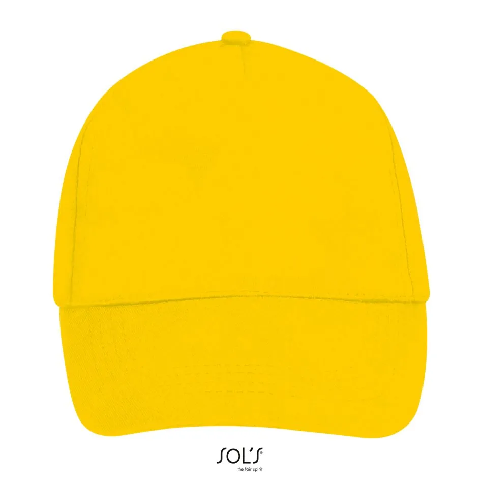 Gorra De 5 Paneles SOL'S BUZZ AMARILLO