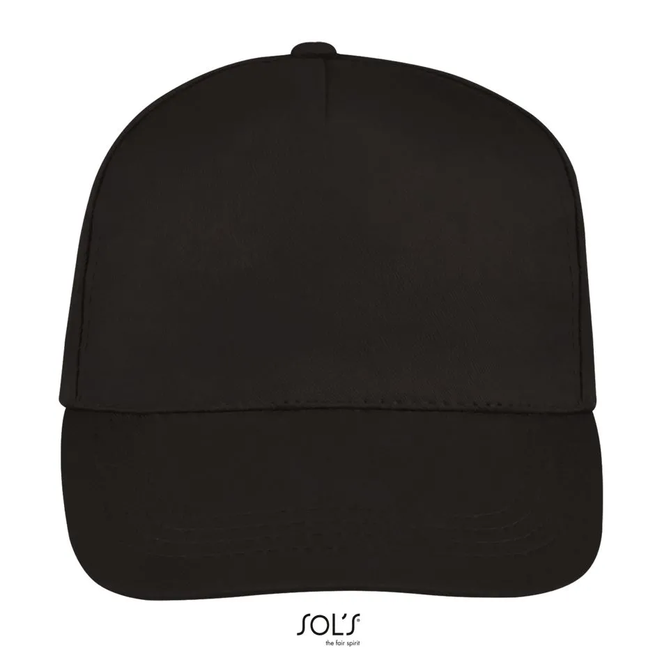 Gorra De 5 Paneles SOL'S BUZZ GRIS OSCURO