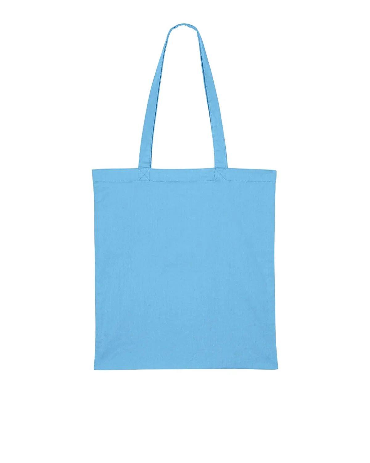Light Tote Bag Aqua Blue