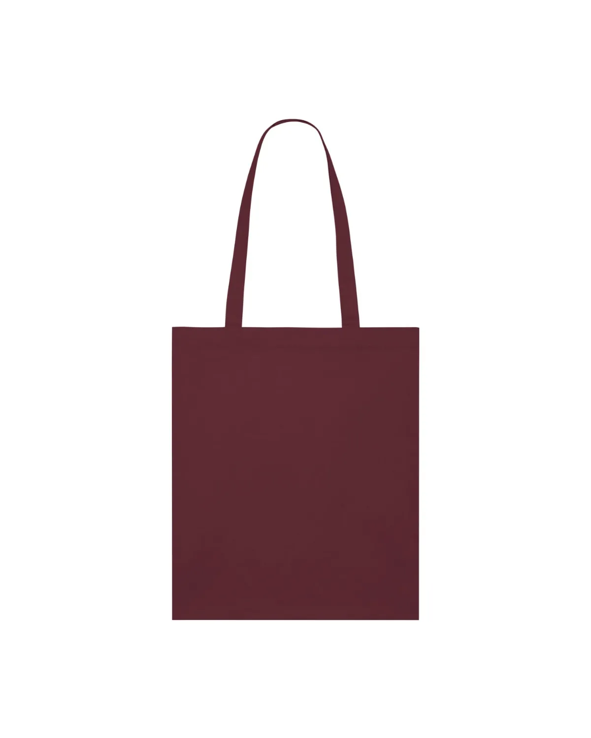 Light Tote Bag Burgundy