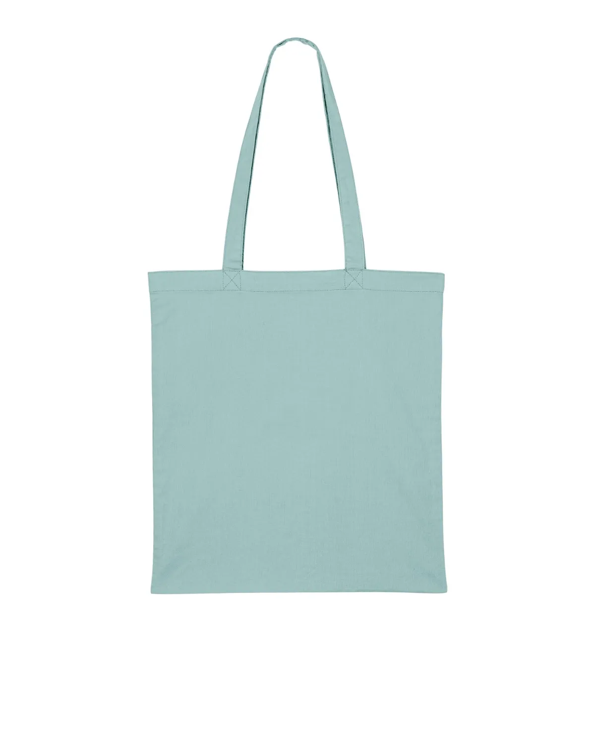 Light Tote Bag Teal Monstera