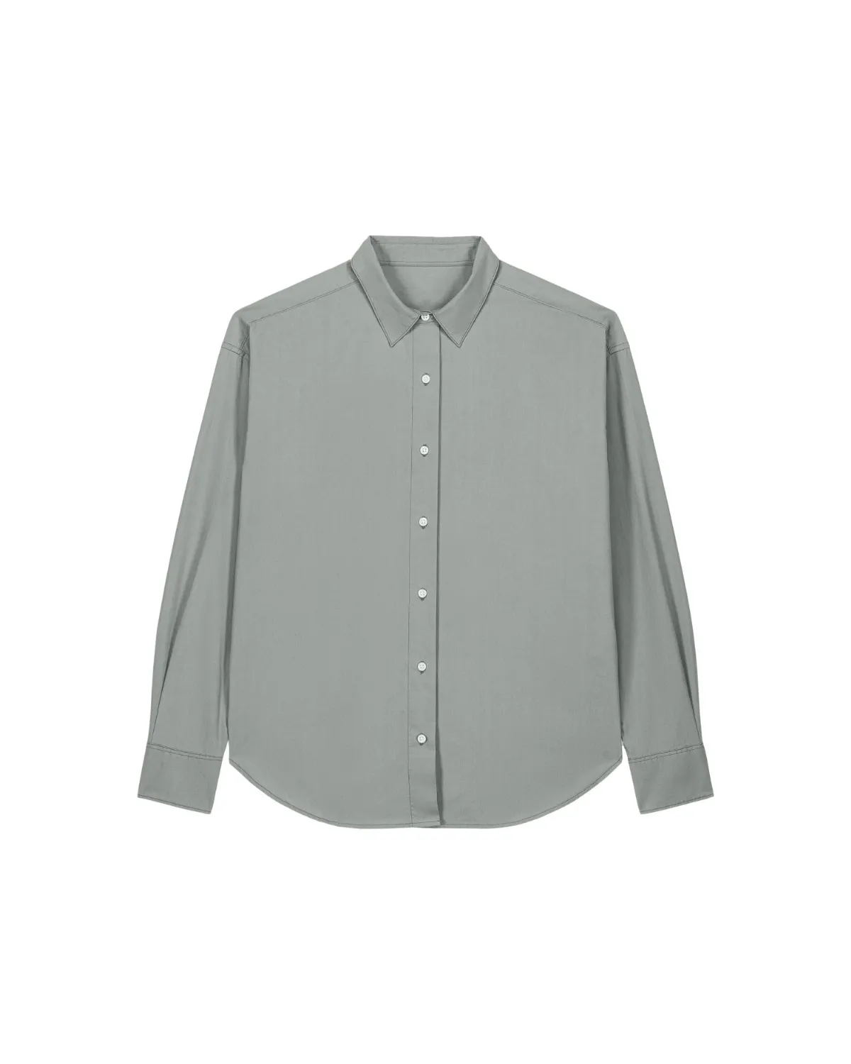 Worker Shirt G. Dyed Misty Grey