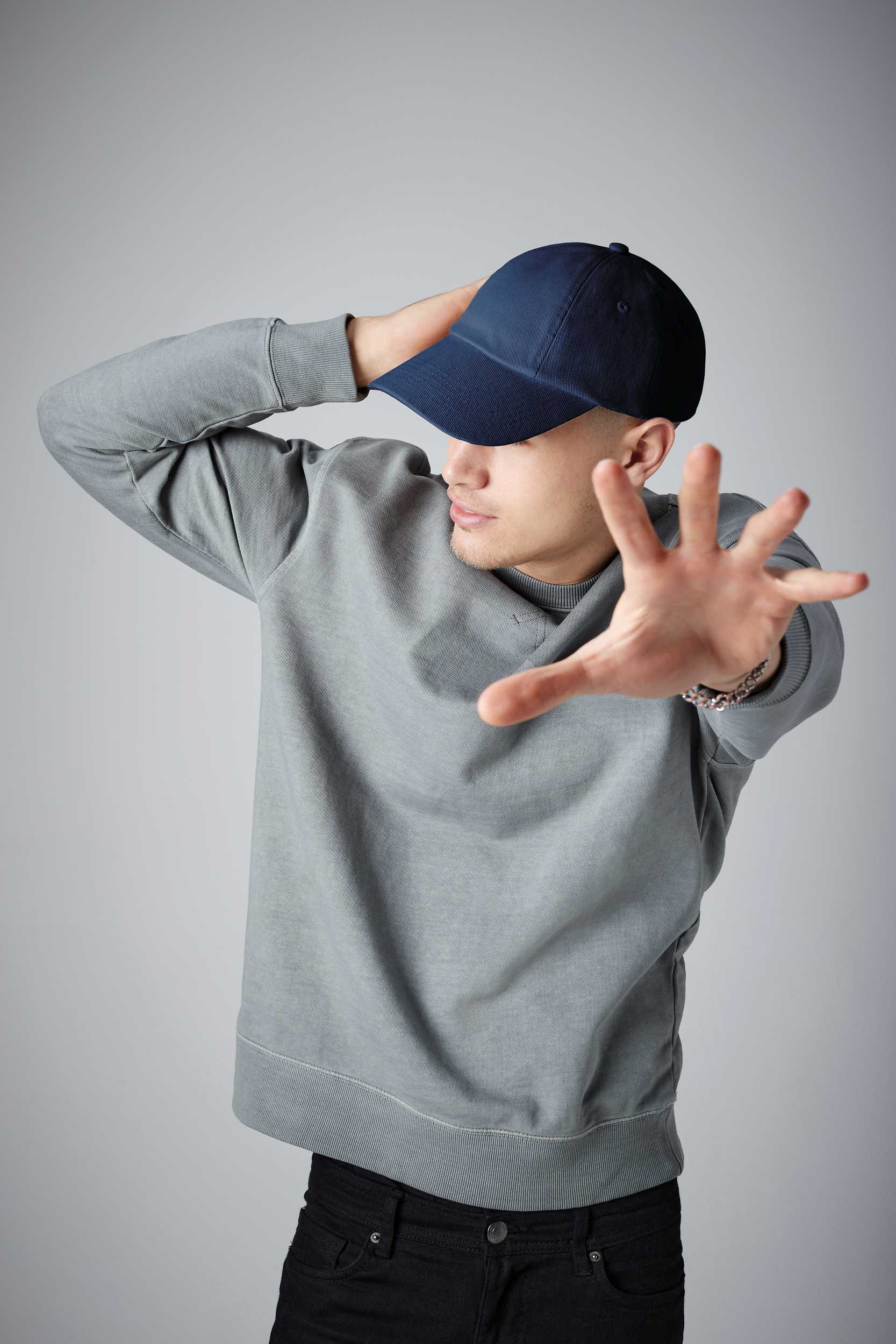  Beechfield Gorra de perfil bajo algodón drill grueso - 6 paneles