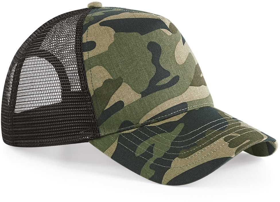  Beechfield Gorra Snapback Trucker Camo