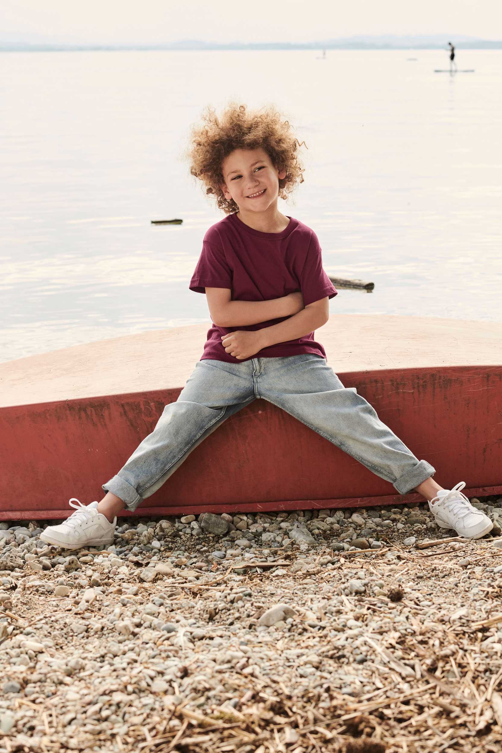  Fruit of the Loom Camiseta valueweight niños (61-033-0)