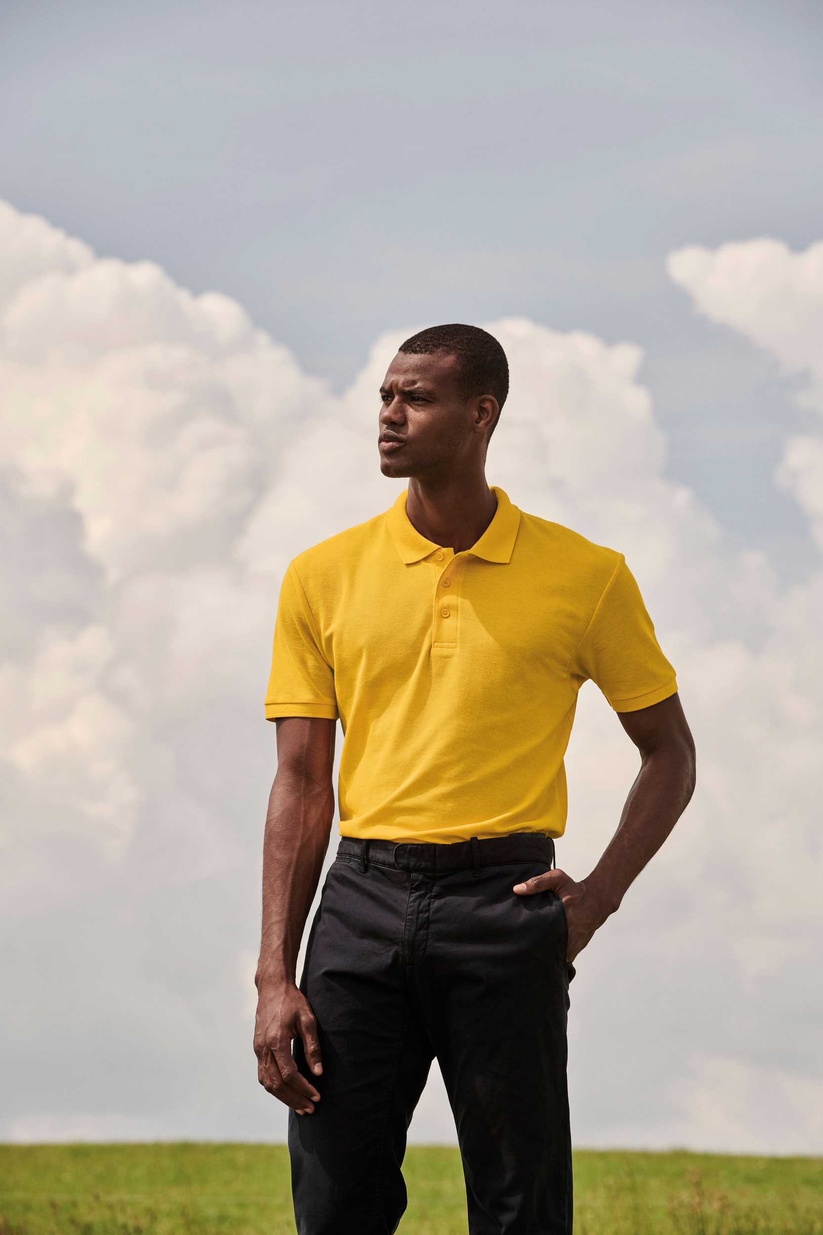  Fruit of the Loom Polo 65/35 hombre  (63-402-0)