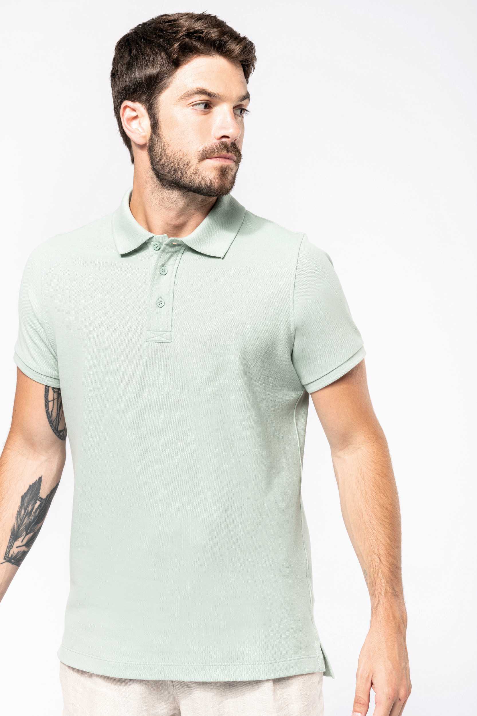  Kariban Polo piqué orgánico hombre
