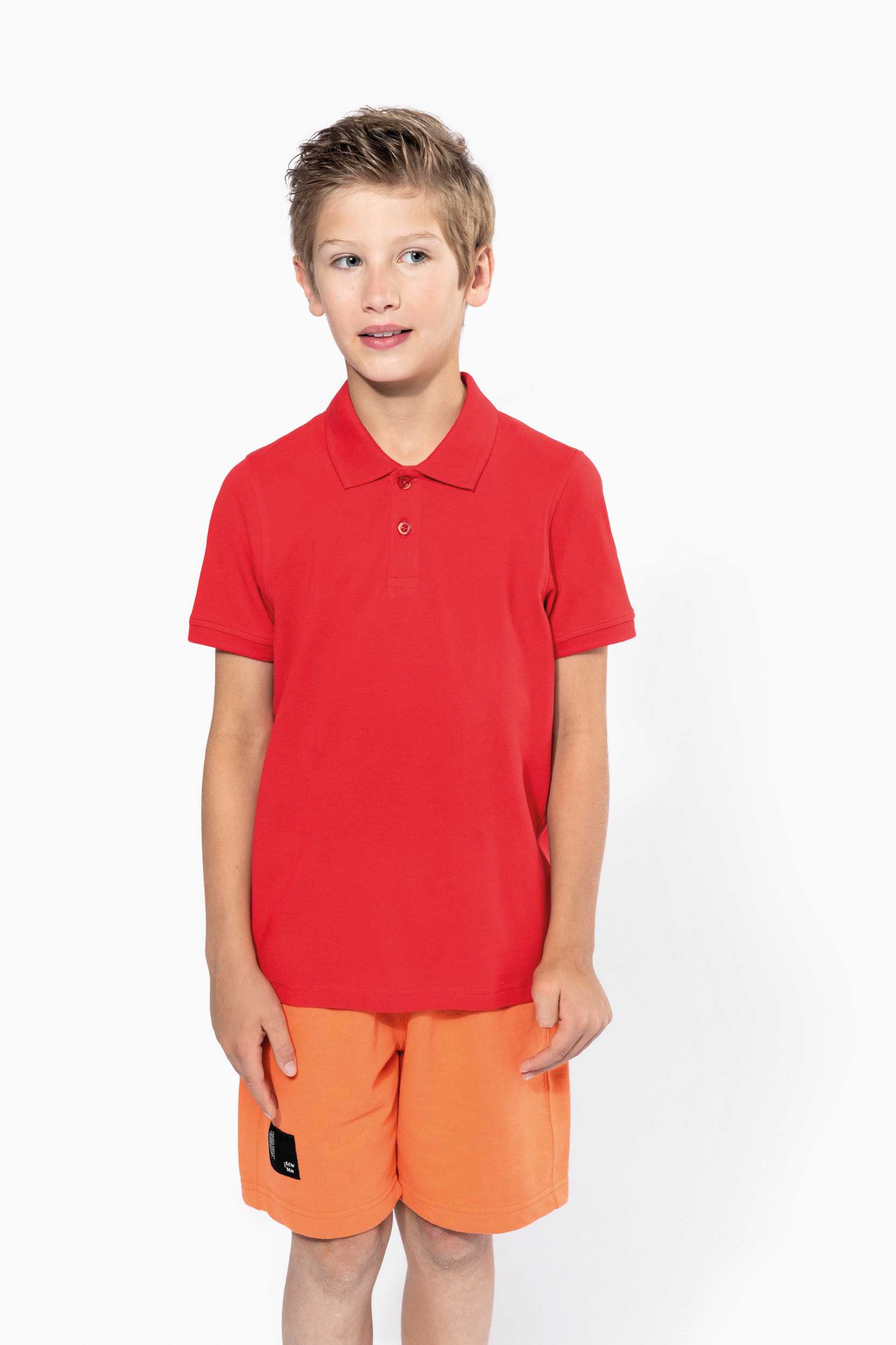  Kariban Polo manga corta infantil