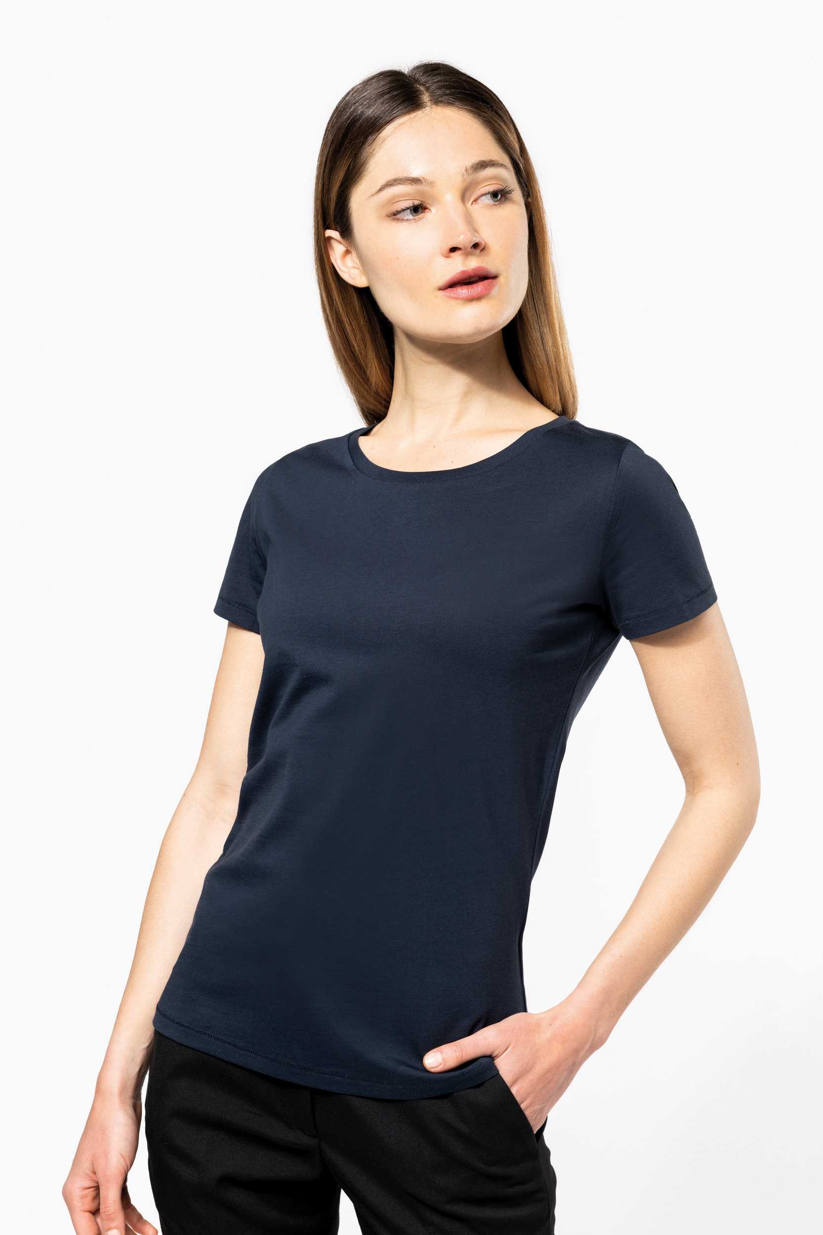  Kariban Camiseta Supima® cuello redondo maga corta mujer