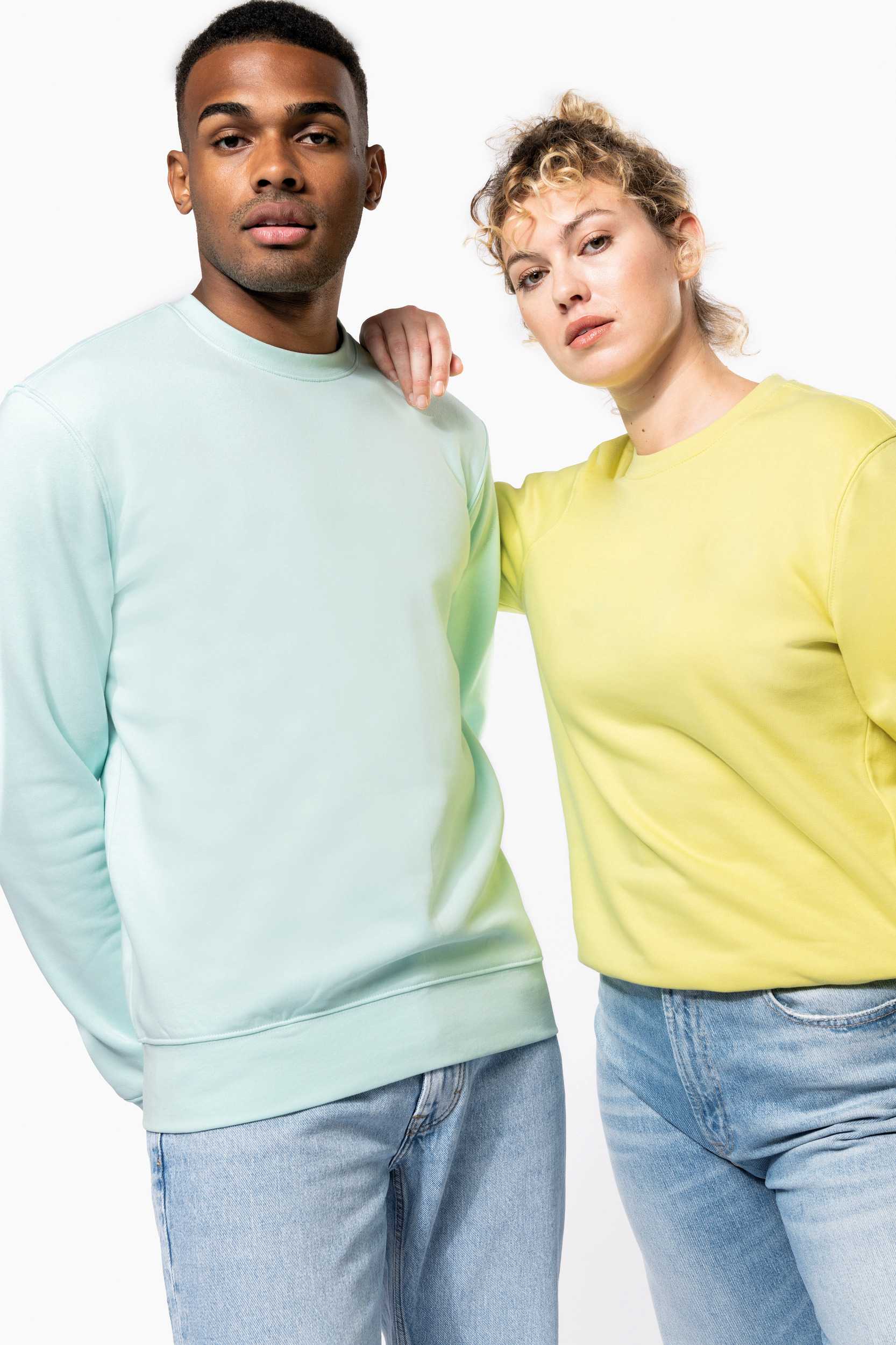  Kariban Sudadera ecorresponsable de cuello redondo unisex
