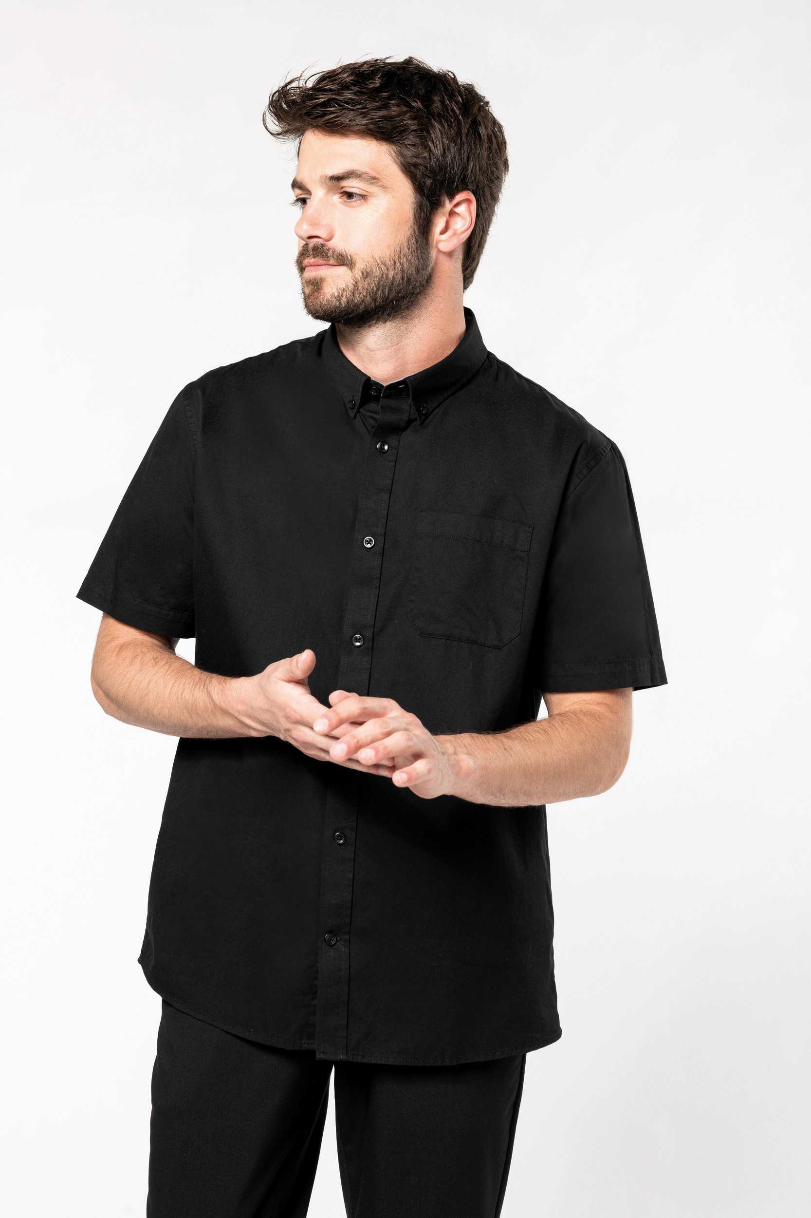  Kariban Camisa de algodón Ariana III manga corta hombre