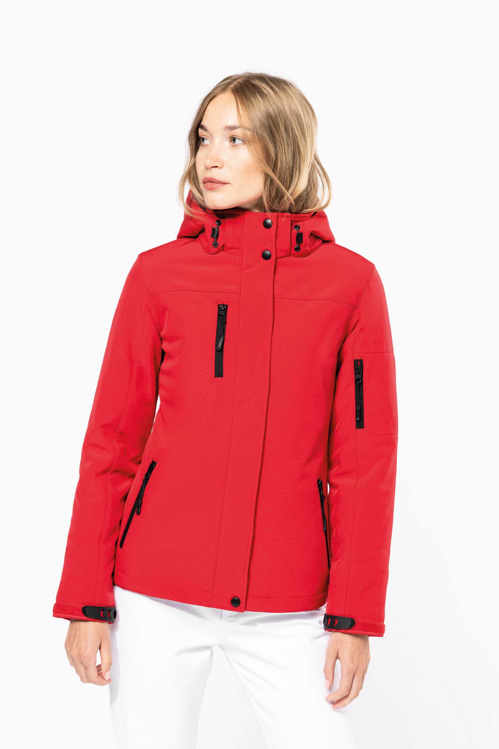  Kariban Parka softshell acolchada con capucha mujer