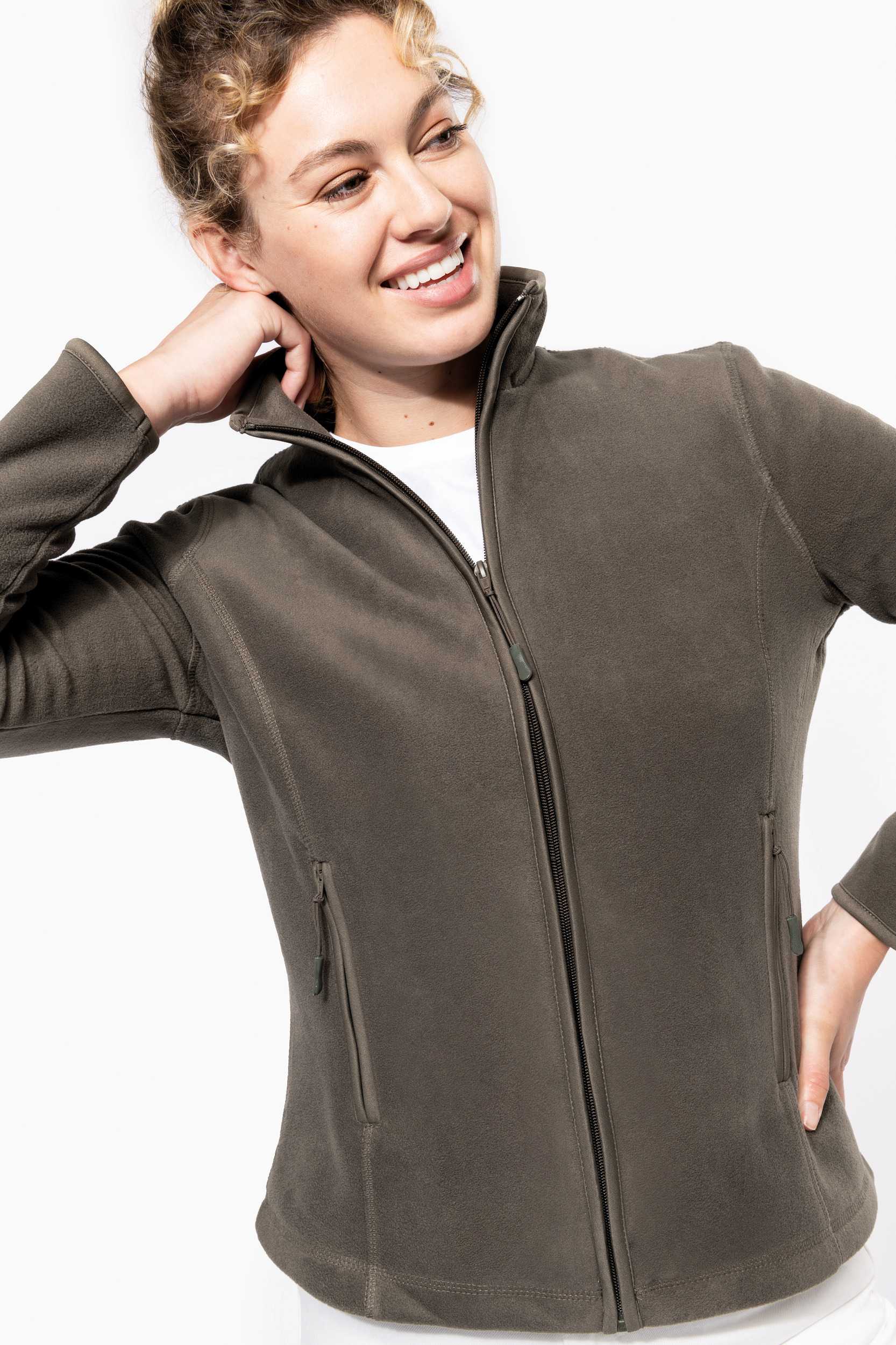  Kariban Chaqueta micropolar con cremallera mujer