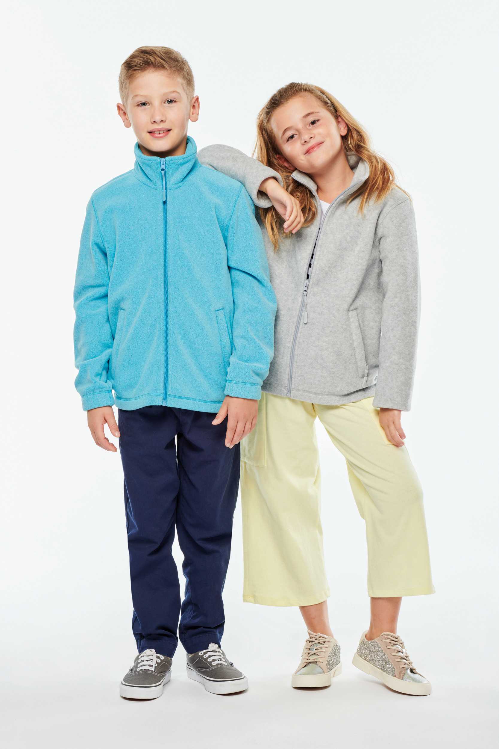  Kariban Chaqueta micropolar con cremallera infantil