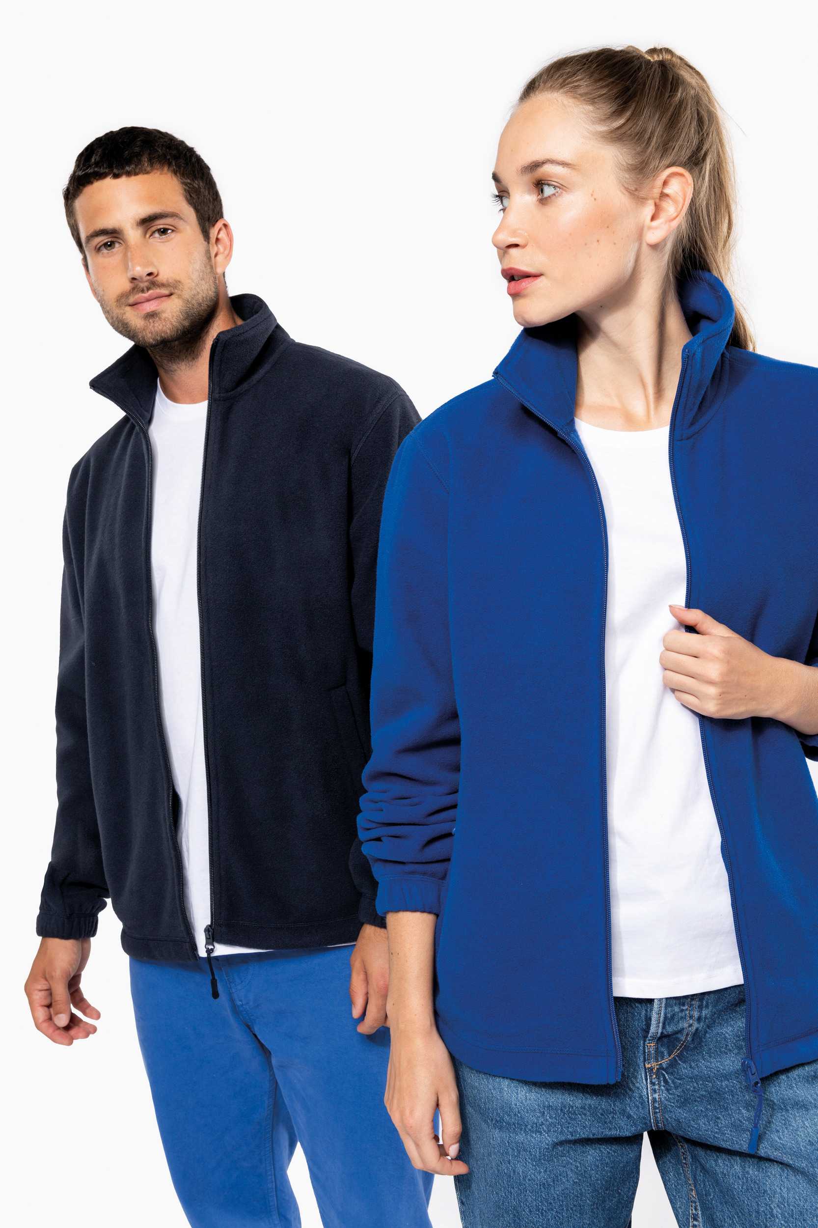  Kariban Chaqueta polar ajustable con puños elásticos