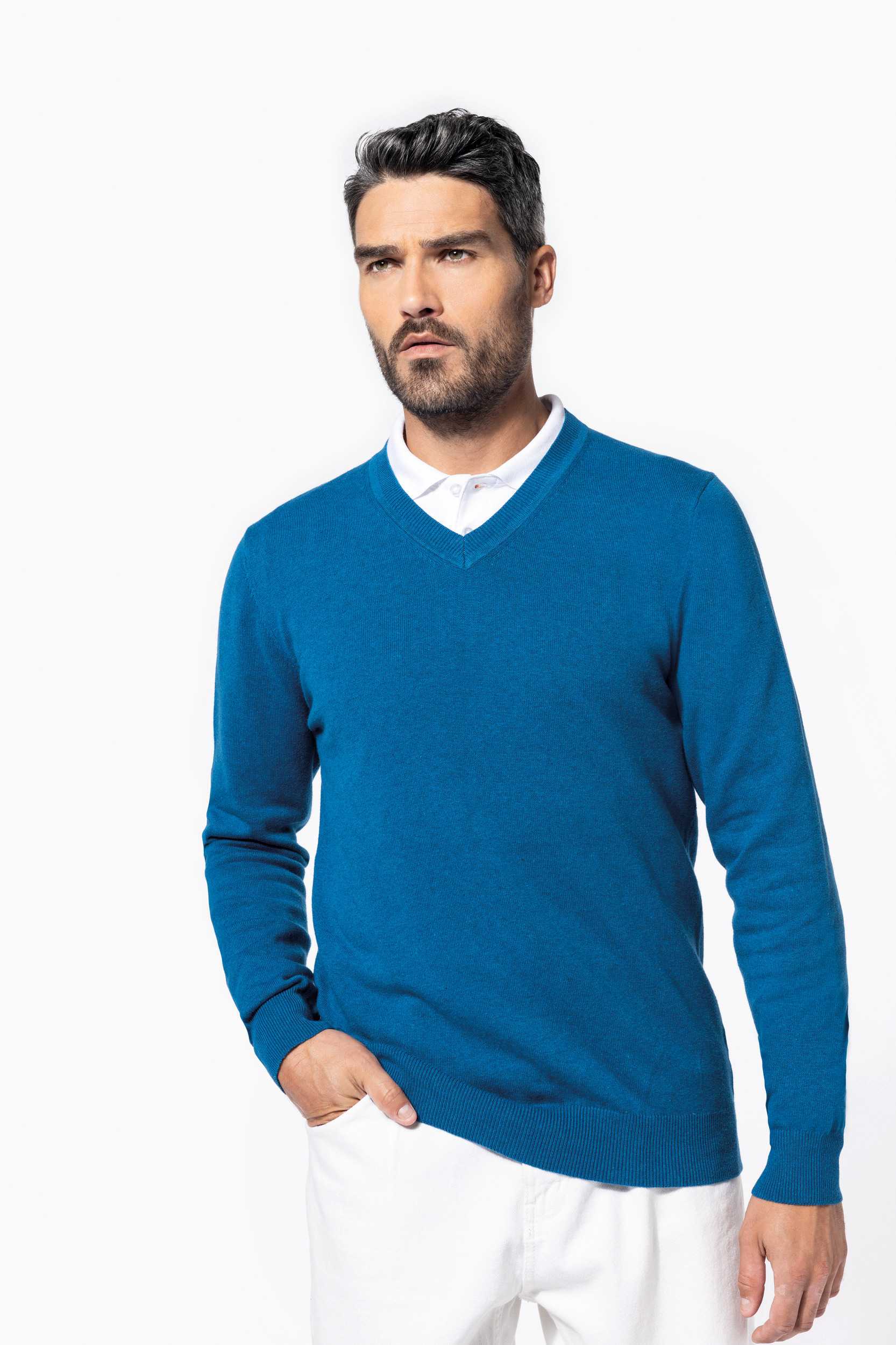  Kariban Jersey premium cuello de pico
