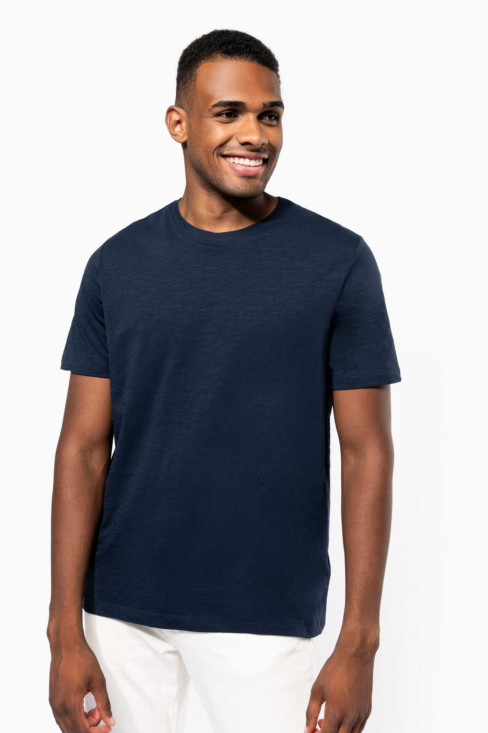  Kariban Camiseta Slub ecorresponsable cuello redondo y manga corta - 160 g