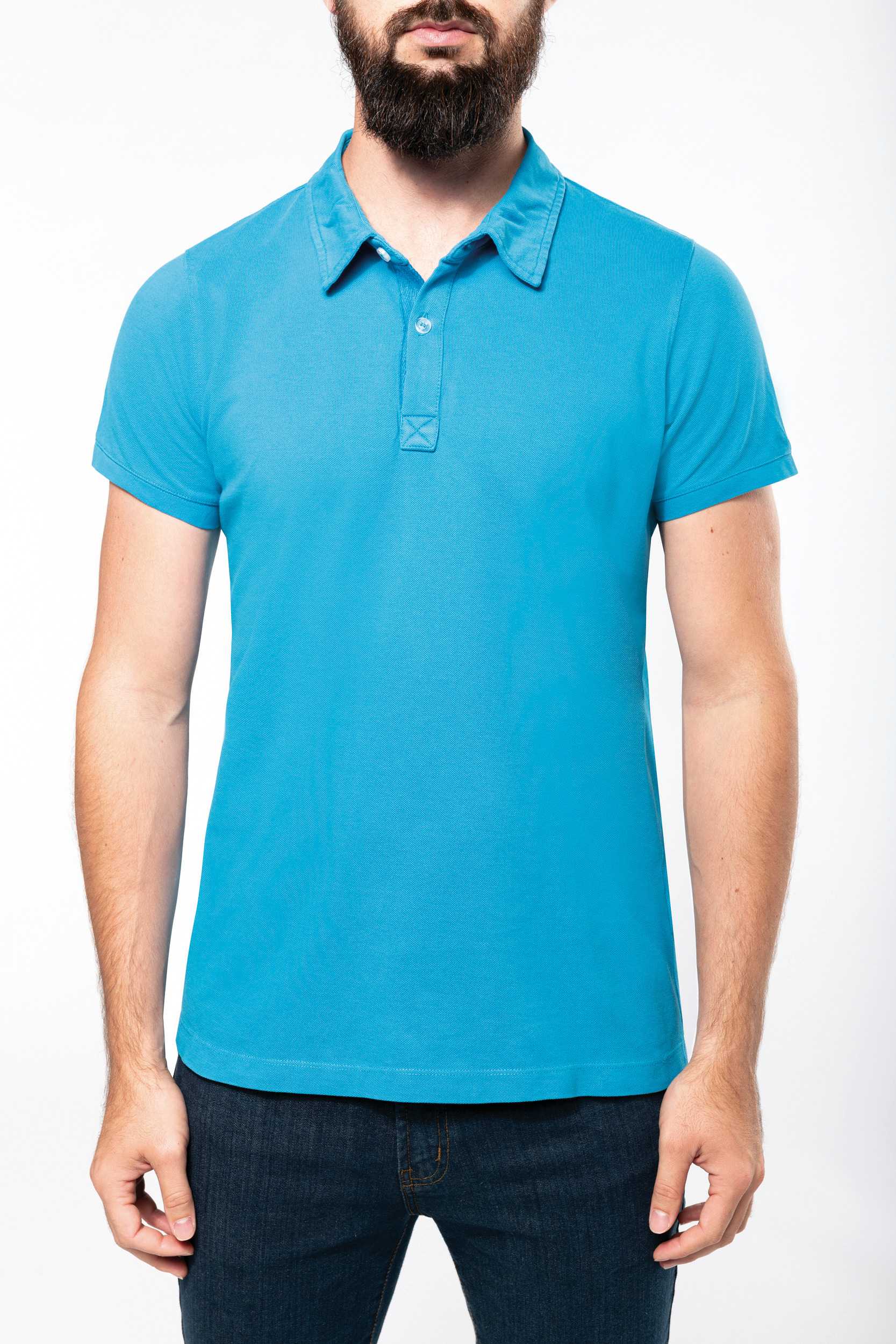 Polo manga corta hombre