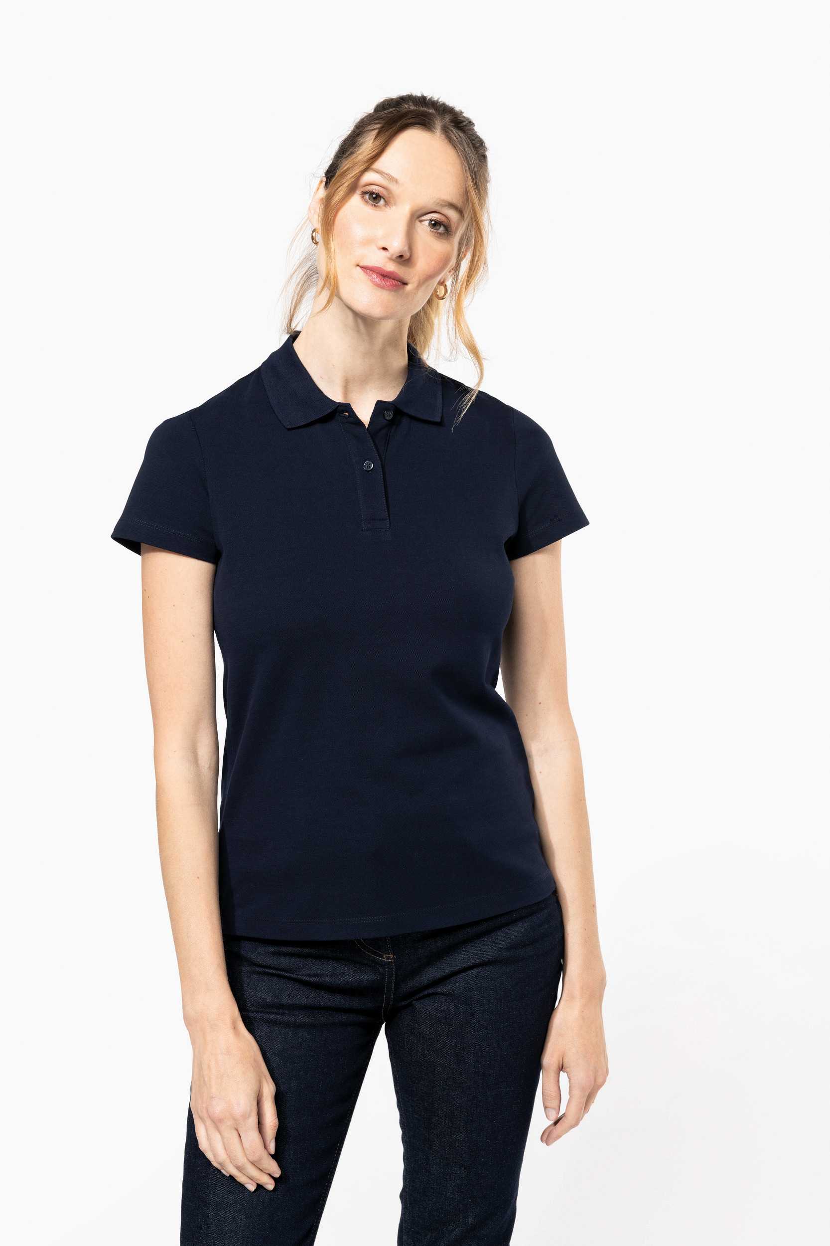  Kariban Premium Polo Supima® manga corta mujer