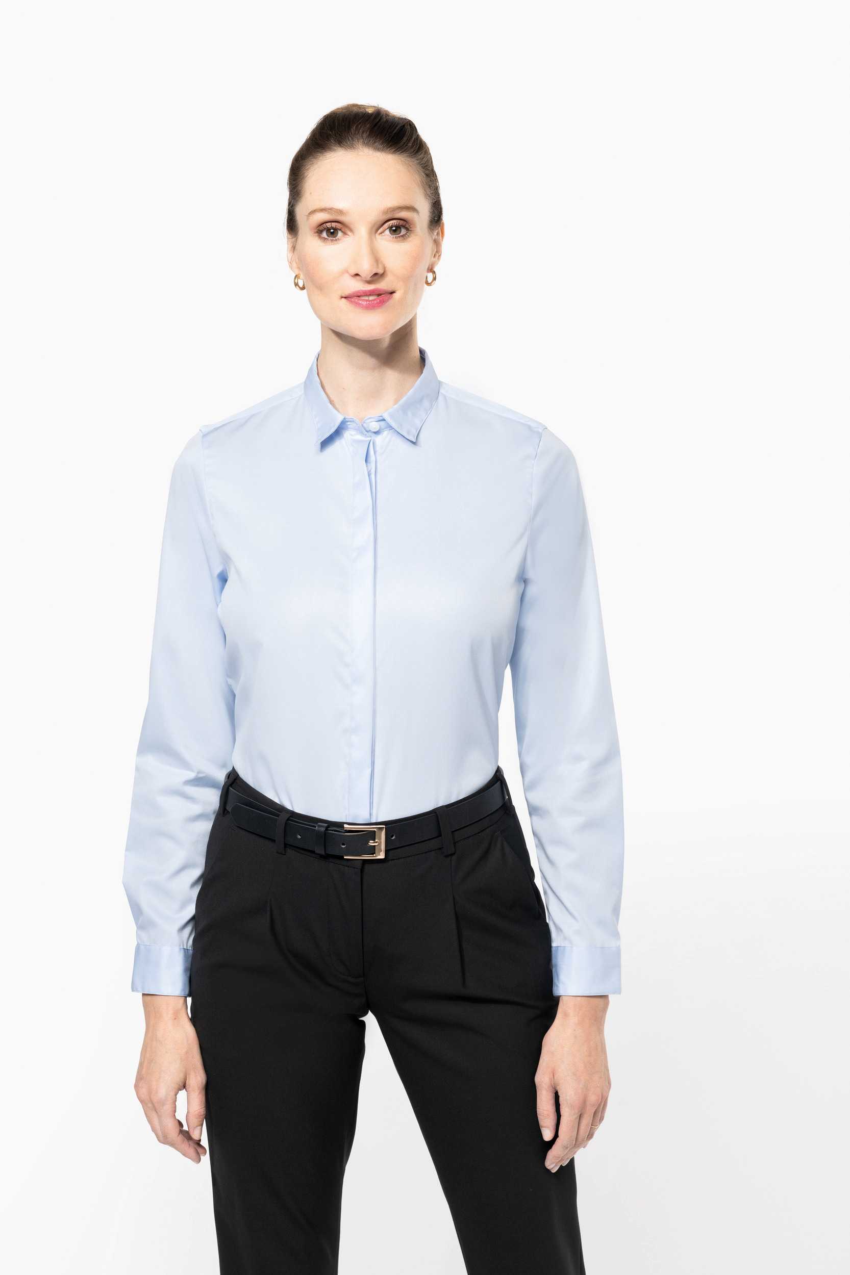  Kariban Premium Camisa sarga manga larga mujer