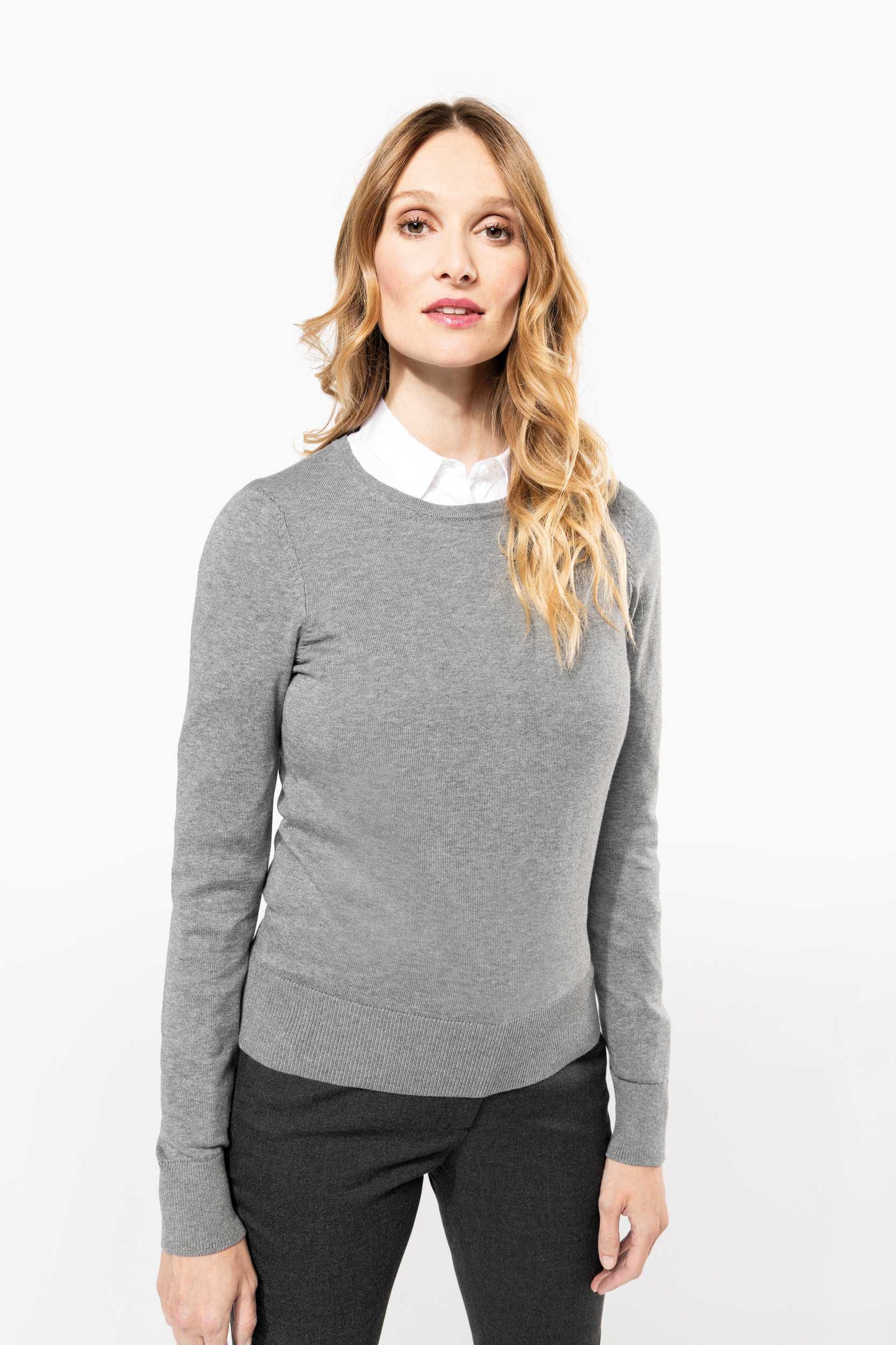  Kariban Premium Jersey Supima® cuello redondo mujer