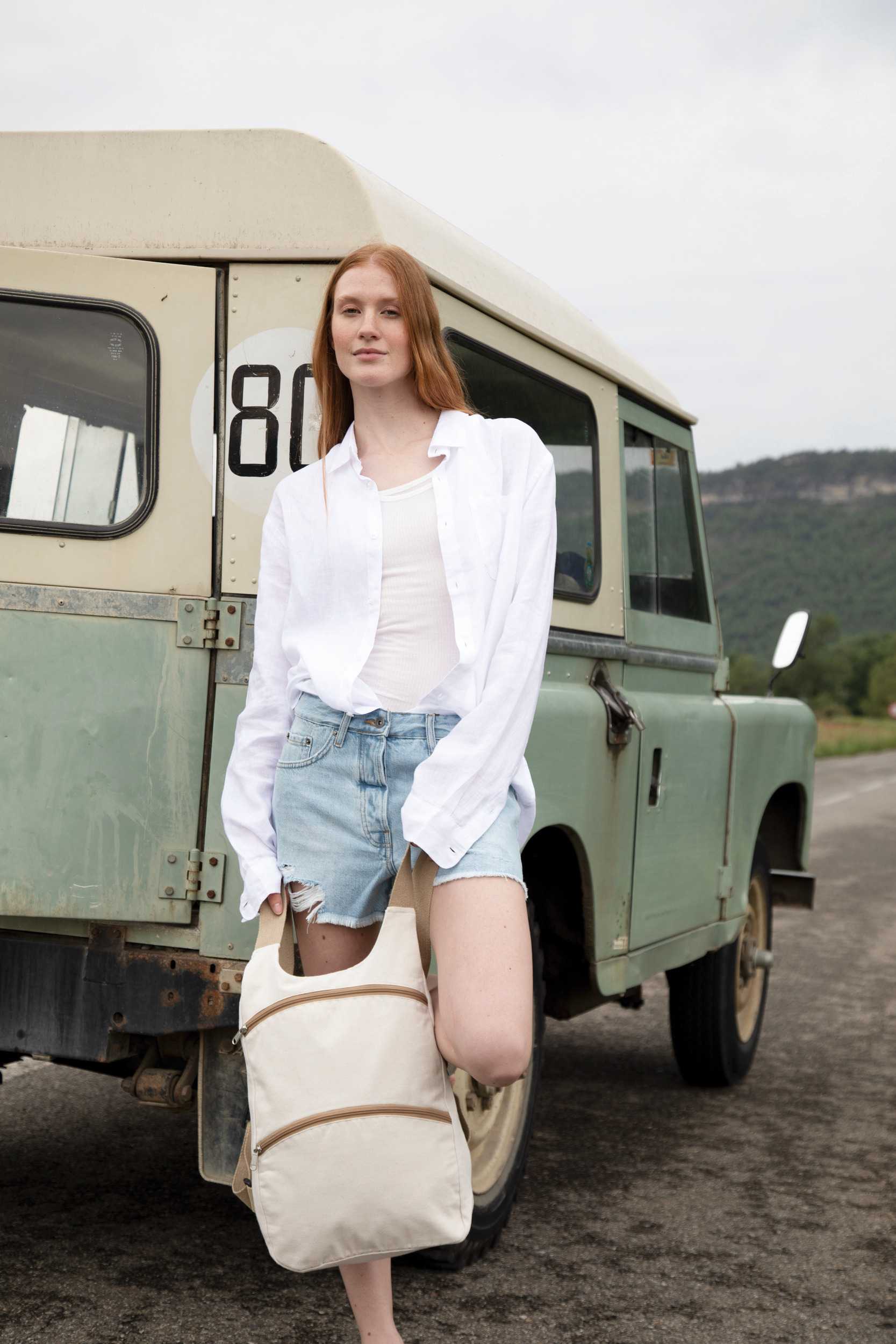  Ki-mood Mochila reciclada con bolsillo antirrobo