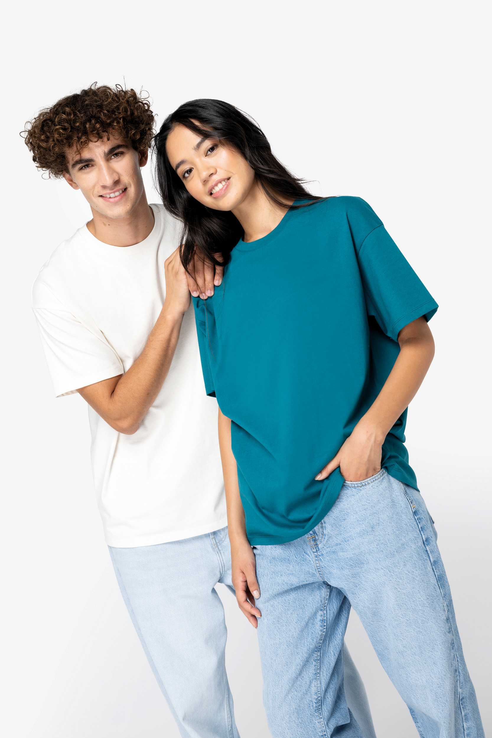  Native Spirit Camiseta ecorresponsable de hombros caídos unisex