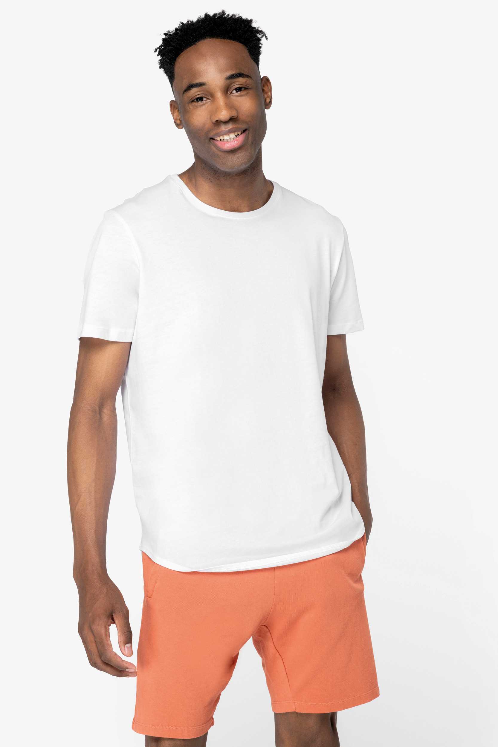  Native Spirit Camiseta con dobladillo redondeado hombre