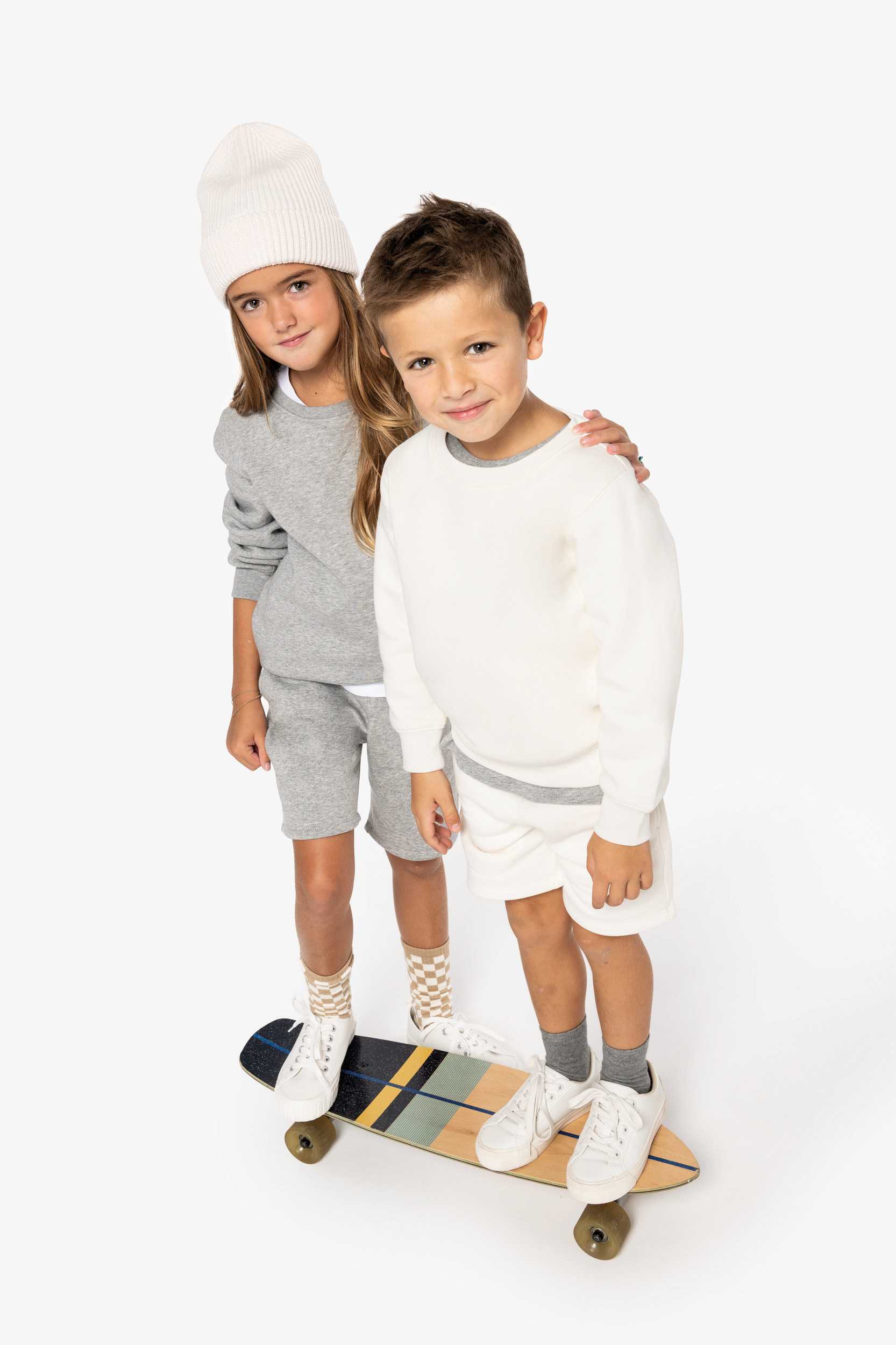 Native Spirit Sudadera ecorresponsable cuello redondo infantil
