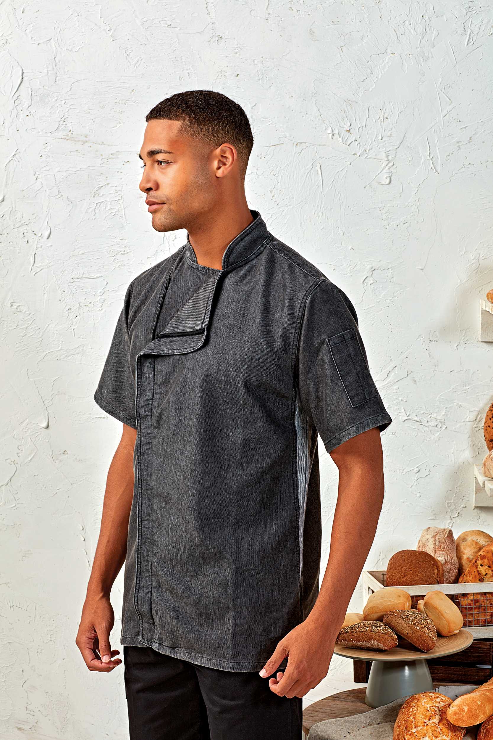  Premier Chaqueta de chef "Zip close"
