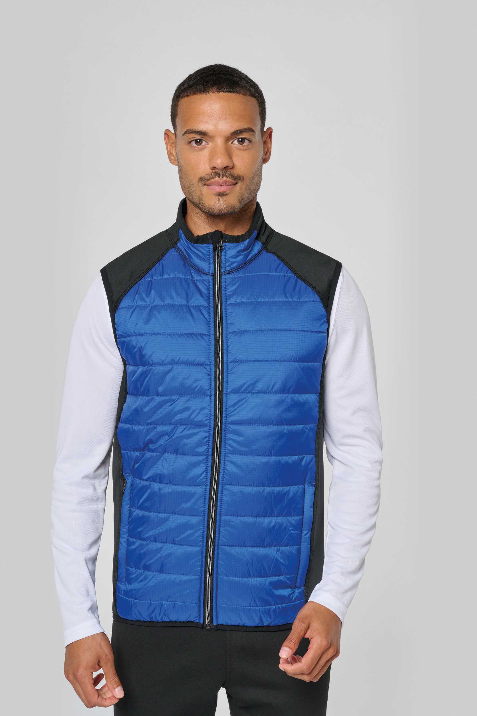  PROACT Chaleco deportivo bimaterial unisex