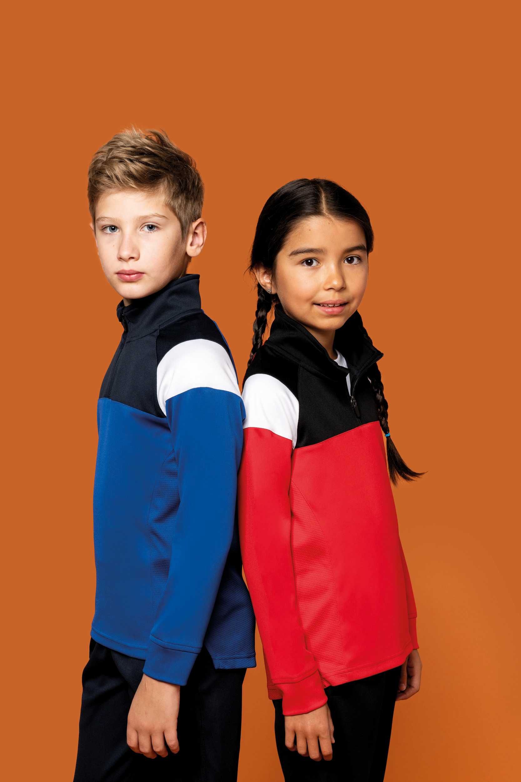  PROACT Sudadera de entrenamiento 1/4 de cremallera infantil