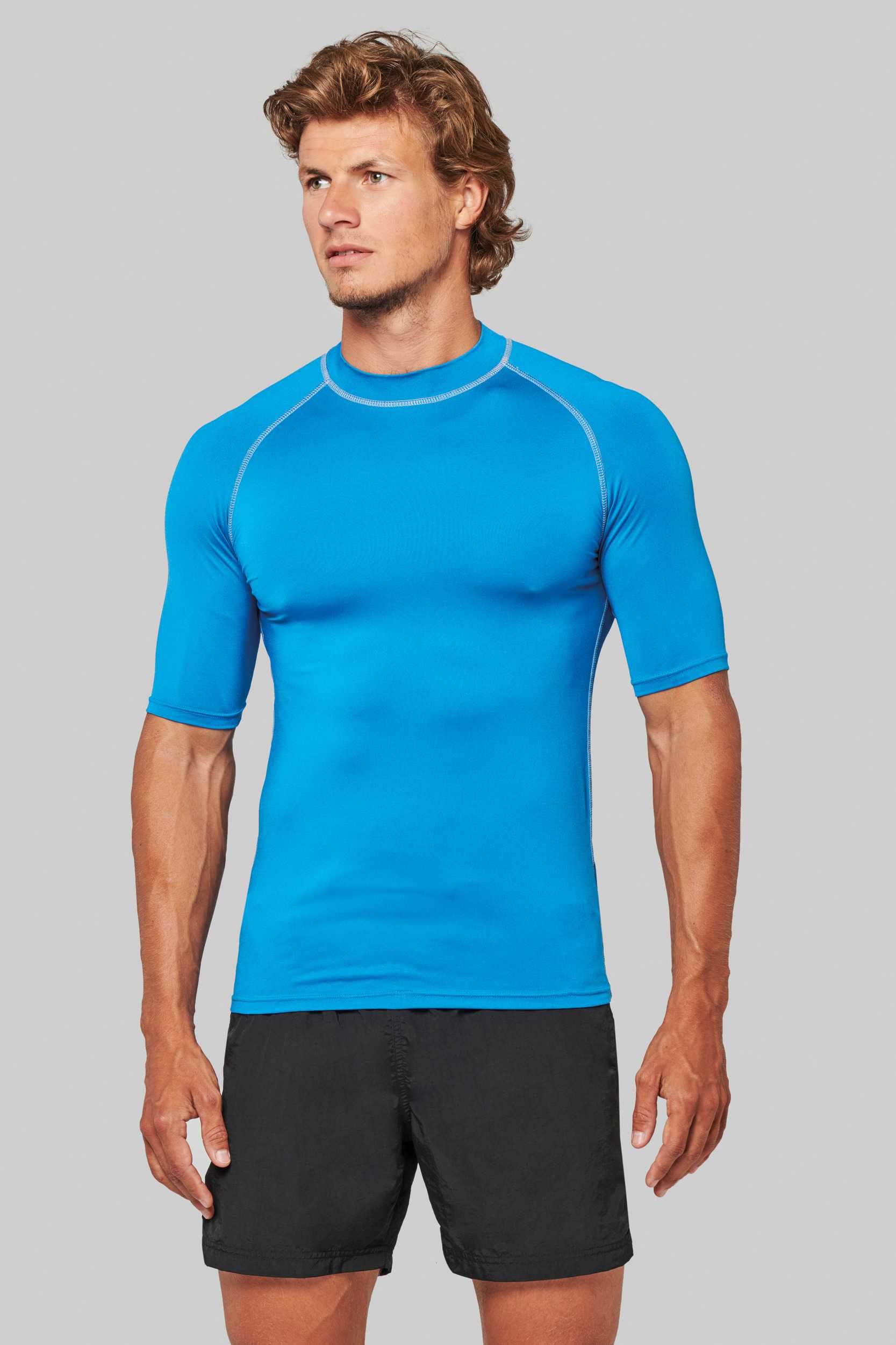  PROACT Camiseta surf con protección UV manga corta unisex