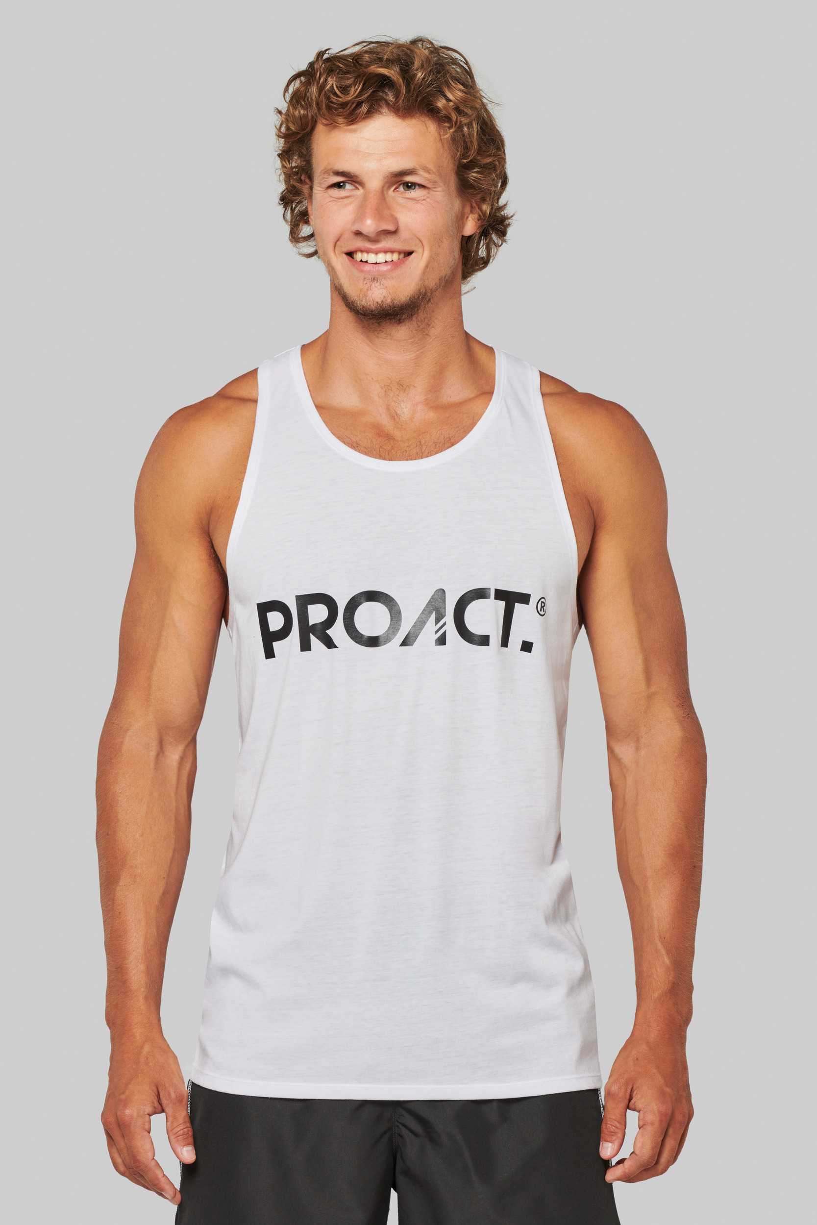  PROACT Camiseta tirantes Triblend hombre