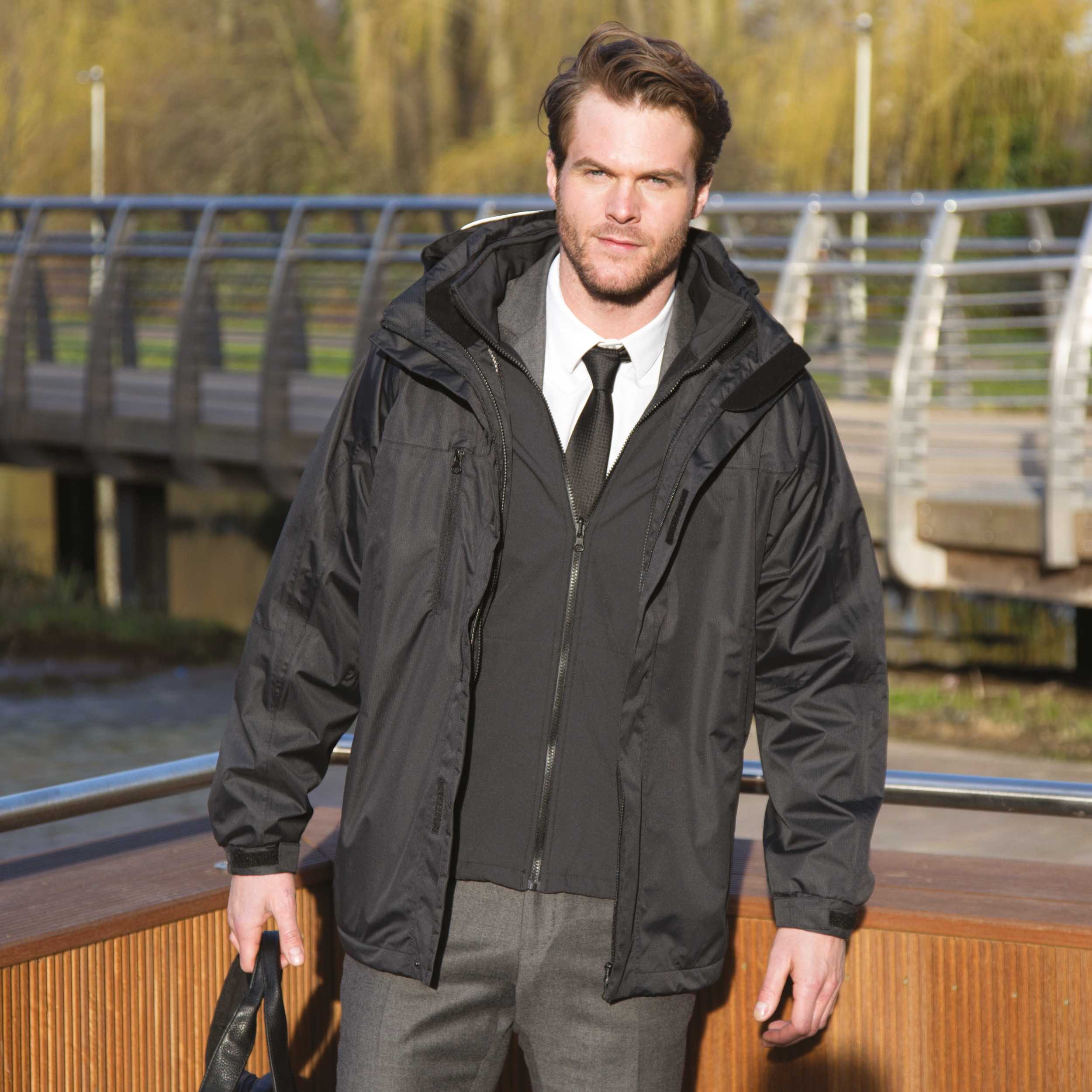  Result Parka 3 en 1 interior Softshell