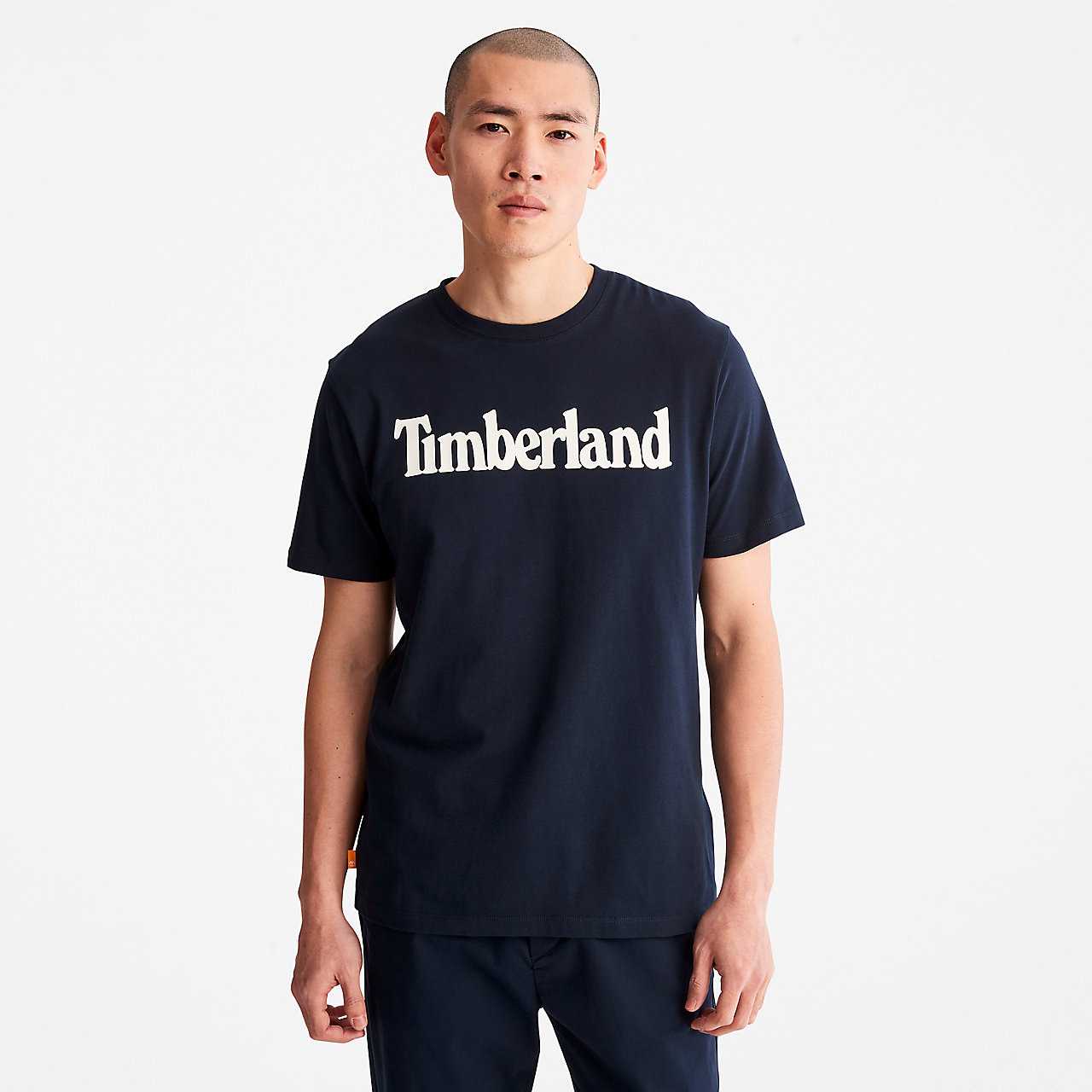  Timberland Camiseta orgánica Brand Line
