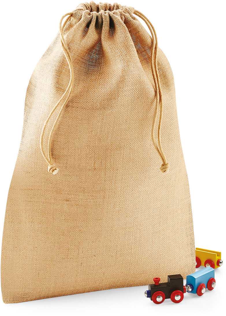  Westford Mill Bolsa de yute con cordones