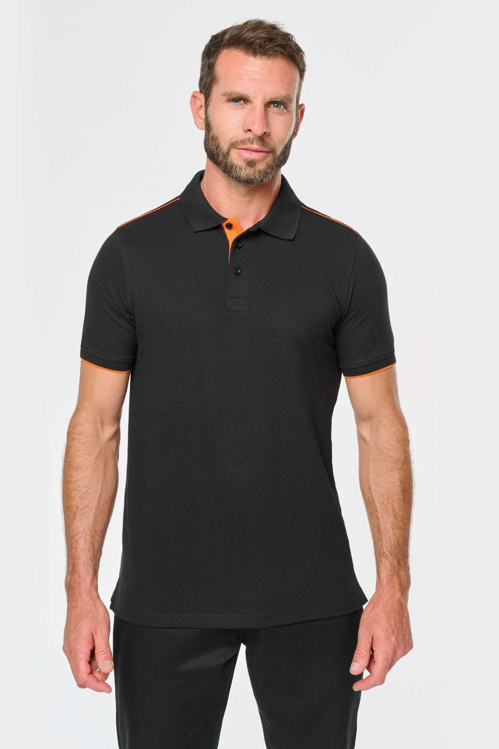  WK. Designed To Work Polo Day To Day contrastado hombre